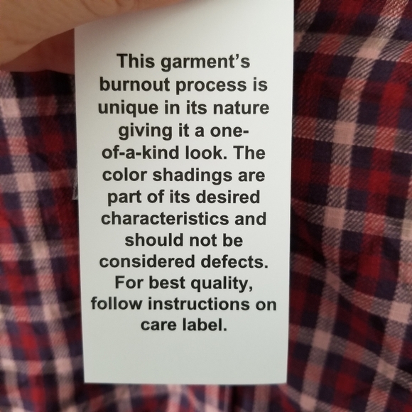 Jessica Simpson Sadie Ruffle Button Down Shirt - Picture 9 of 9